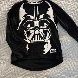 H&M Kids Black Star Wars Long Sleeve Tee